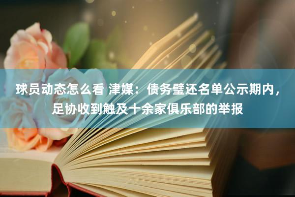 球员动态怎么看 津媒：债务璧还名单公示期内，足协收到触及十余家俱乐部的举报