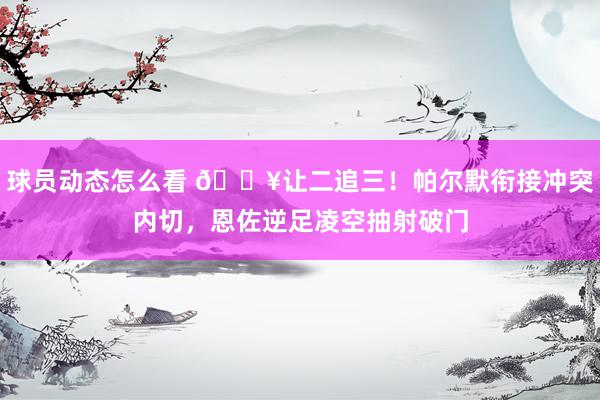 球员动态怎么看 💥让二追三！帕尔默衔接冲突内切，恩佐逆足凌空抽射破门